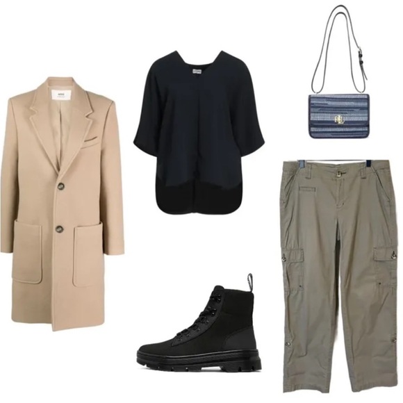 CAbi cargo pants style # 885 khaki Womens Sz 10 - Picture 9 of 9